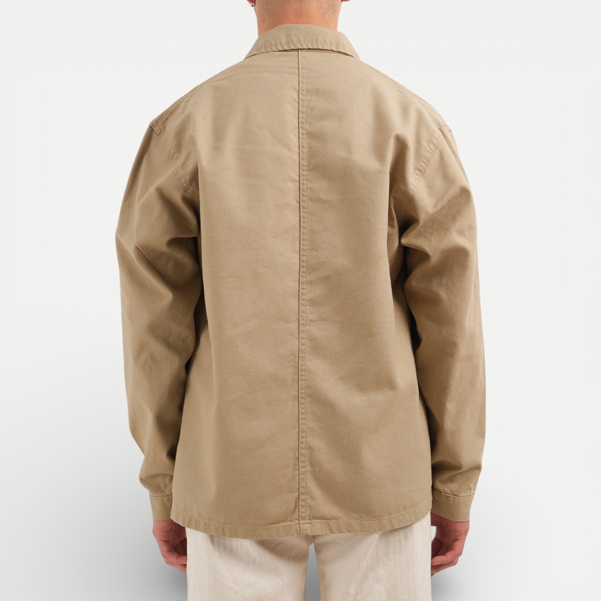 BEIGE FRENCH CHORE JACKET - Image 5