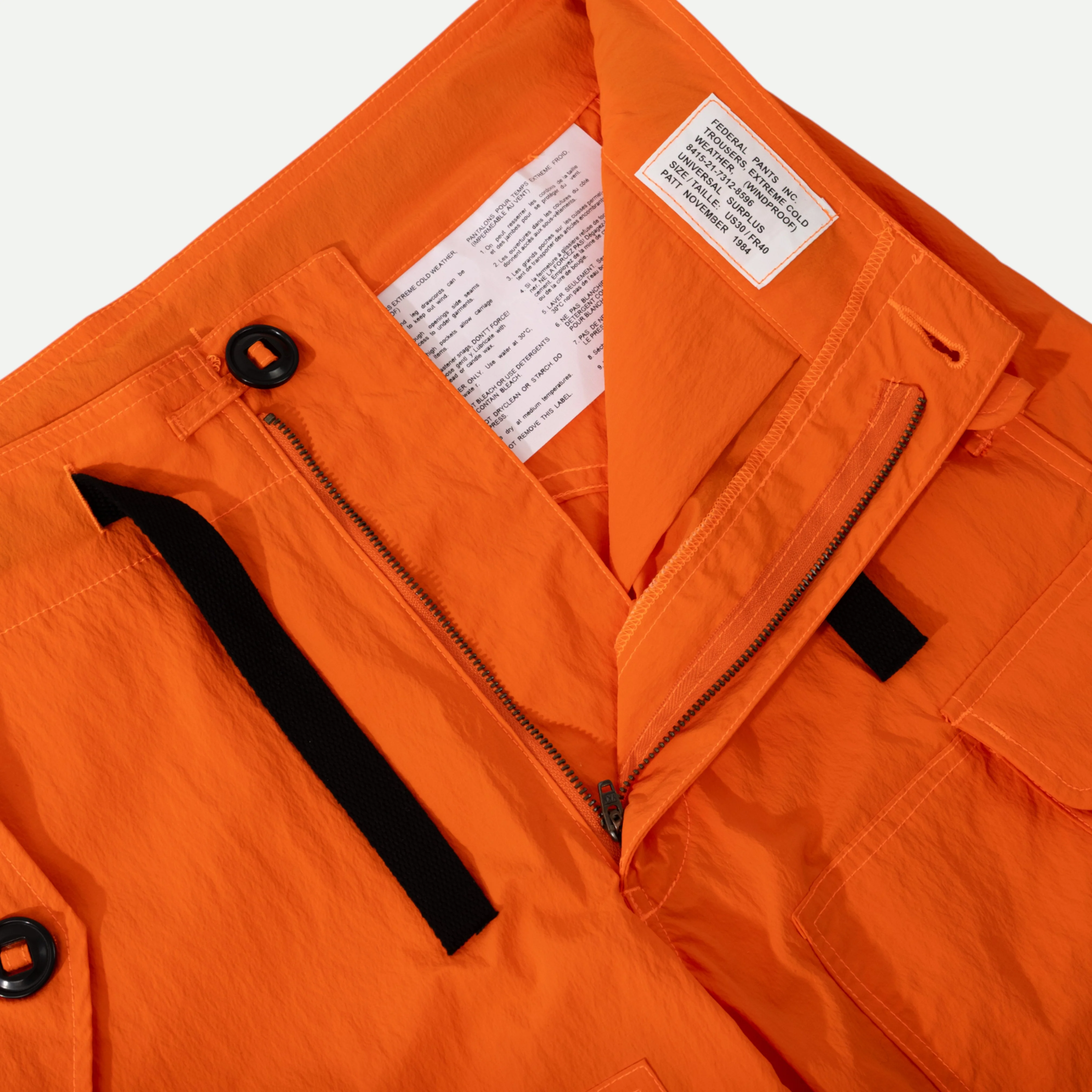 UNIVERSAL CANADIAN CARGO PANTS - ORANGE - Image 6
