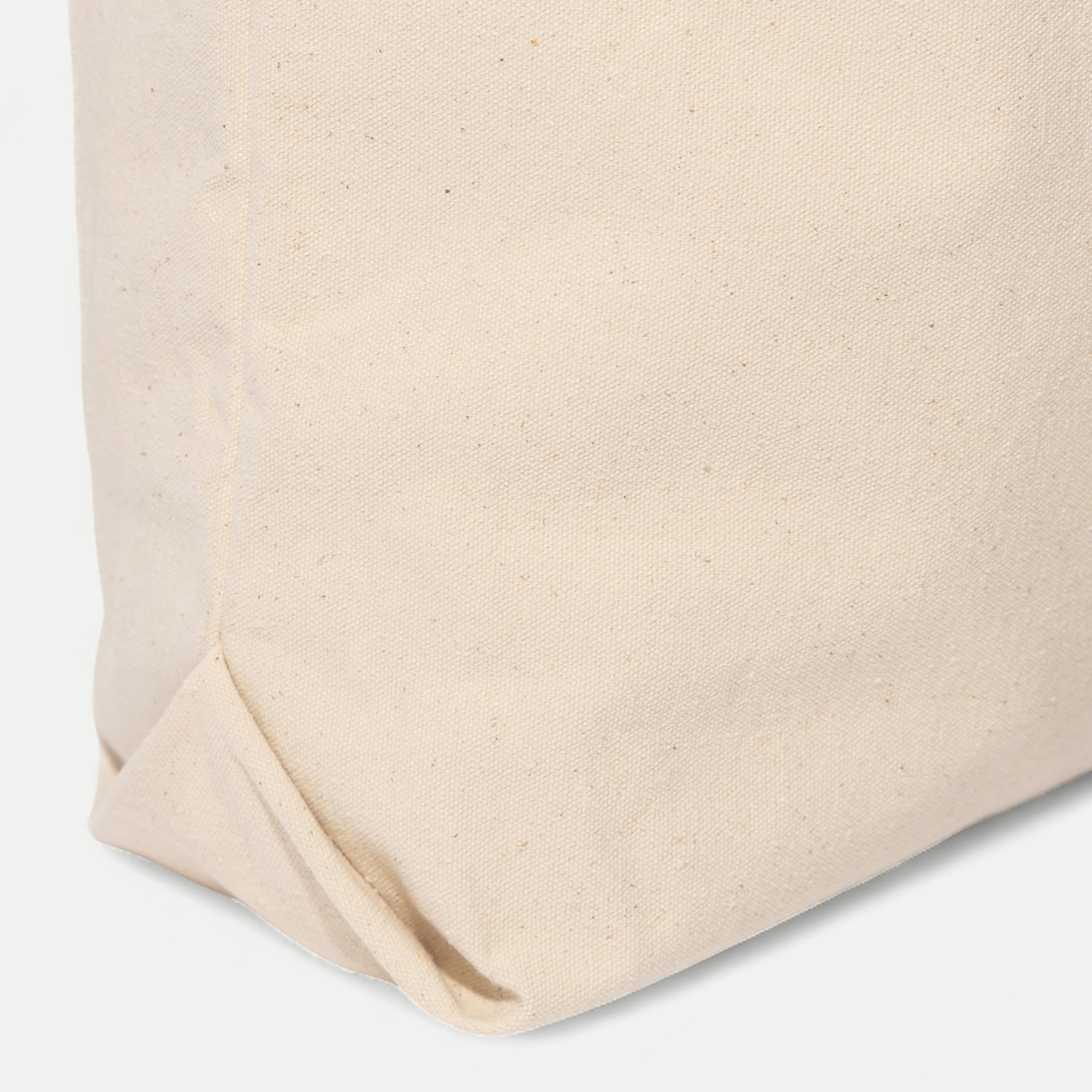 DUCK CANVAS TOTE BAG - CREAM - Image 3