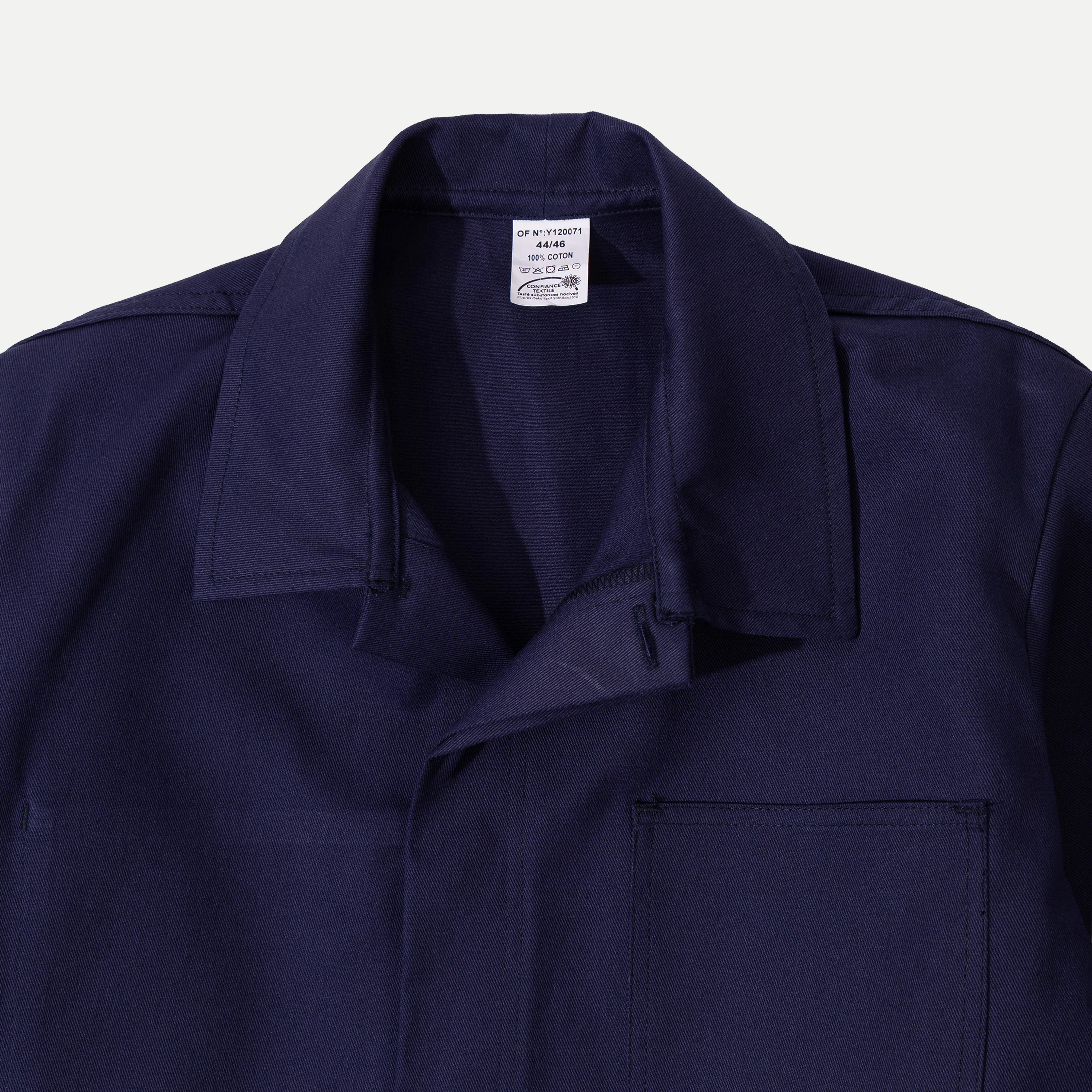 FRENCH CHORE JACKET - NAVY - Image 4
