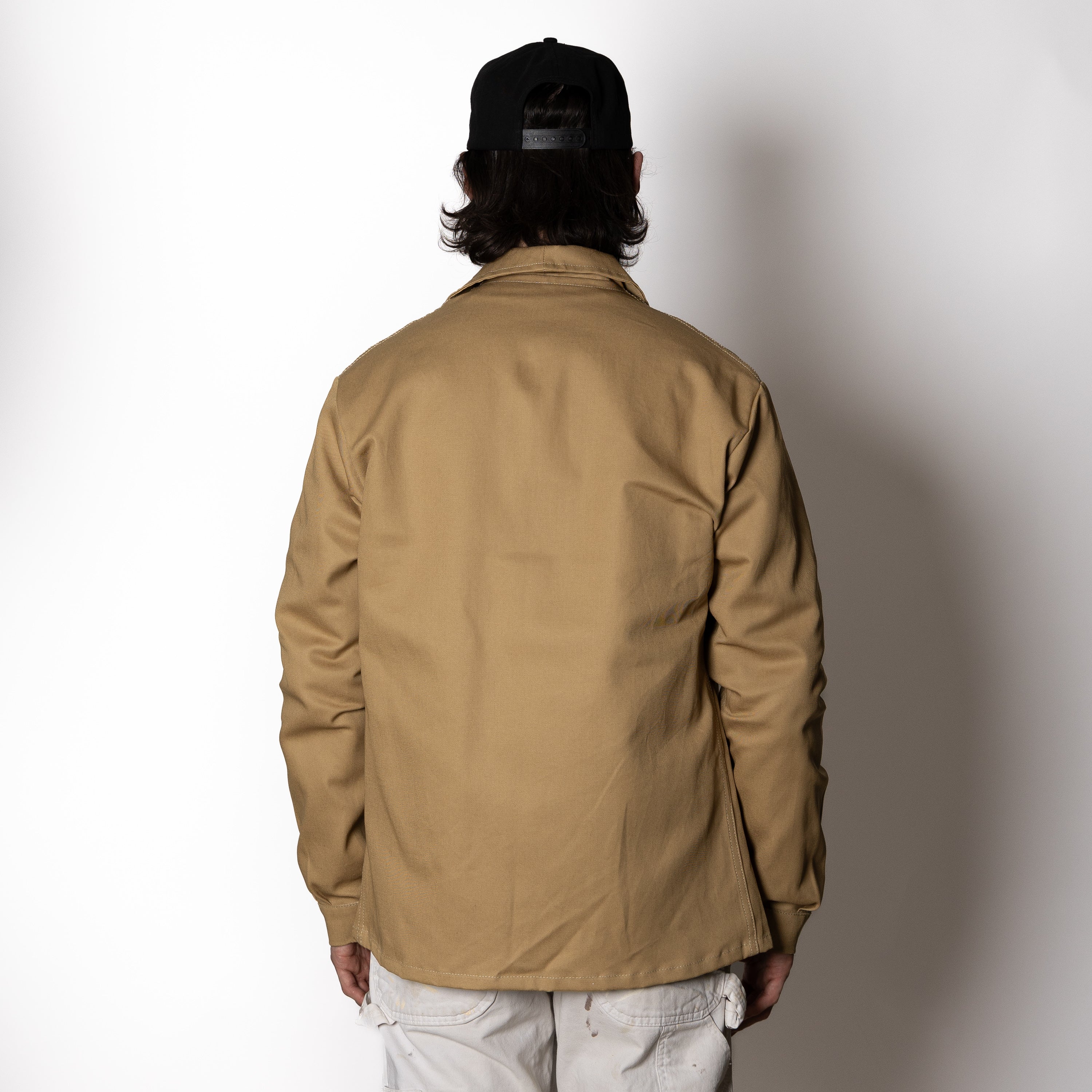 FRENCH CHORE JACKET - SAND - Image 4