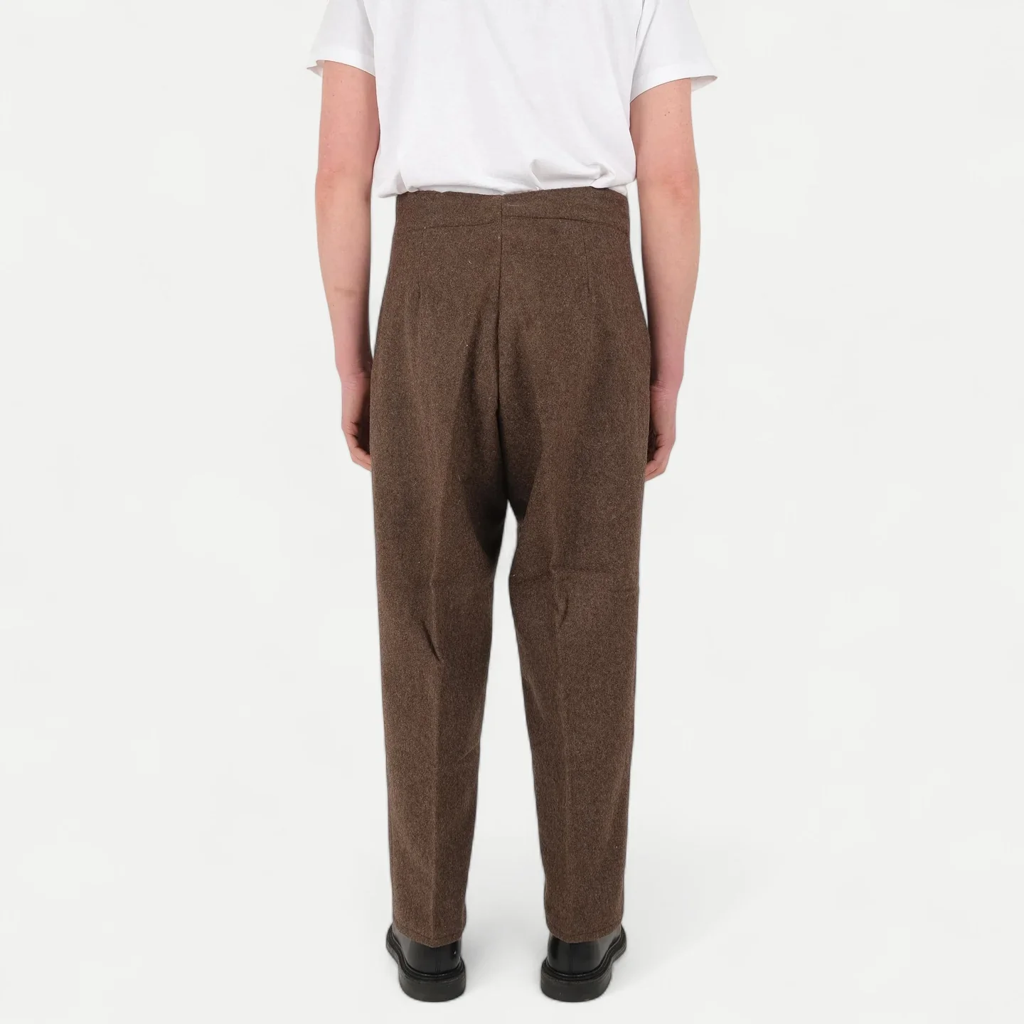 ITALIAN WOOL PRISON WORK PANTS - Image 2