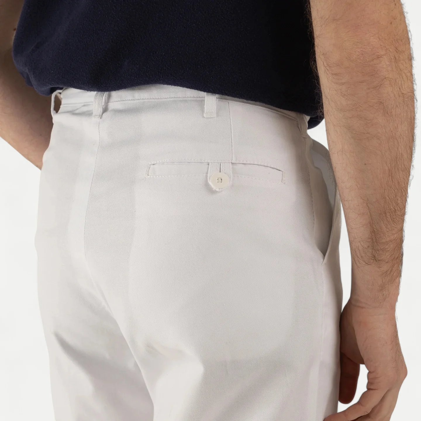 SWEDISH WHITE TAILOR PANTS - Image 3