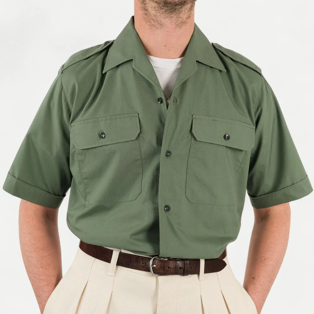 TROPICAL CAMP COLLAR SHIRT