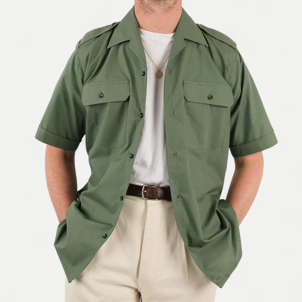 TROPICAL CAMP COLLAR SHIRT - Image 4