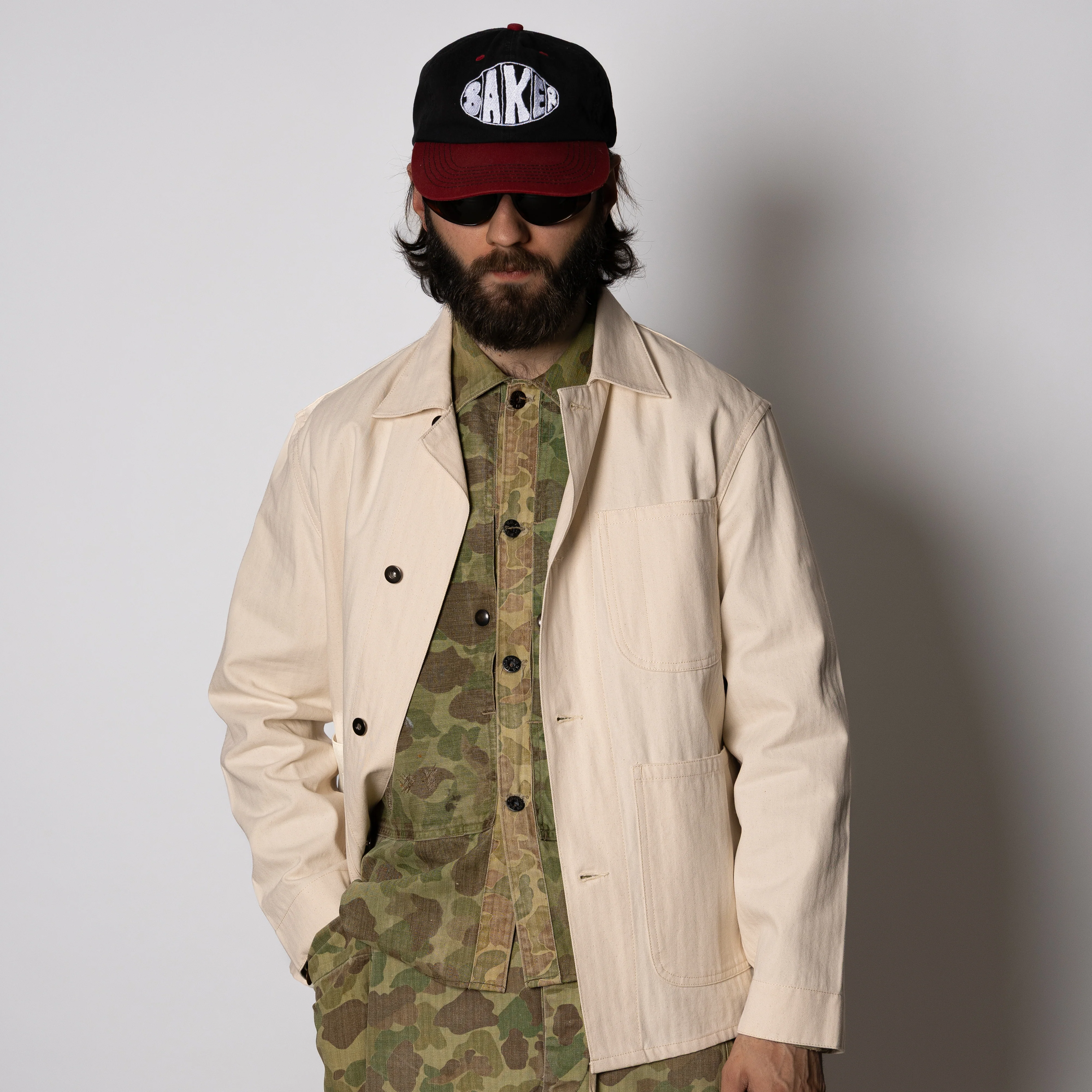 UNIVERSAL AMERICAN WORK JACKET - CREAM - Image 3