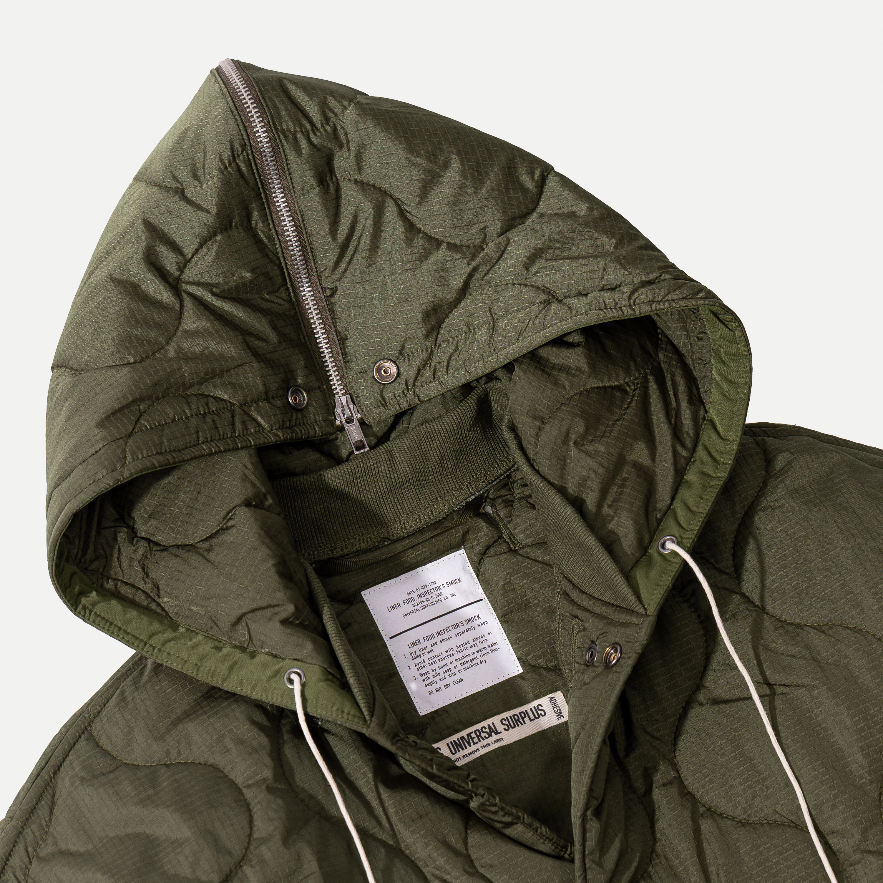 UNIVERSAL FOOD INSPECTOR LINER JACKET - OLIVE GREEN - Image 8