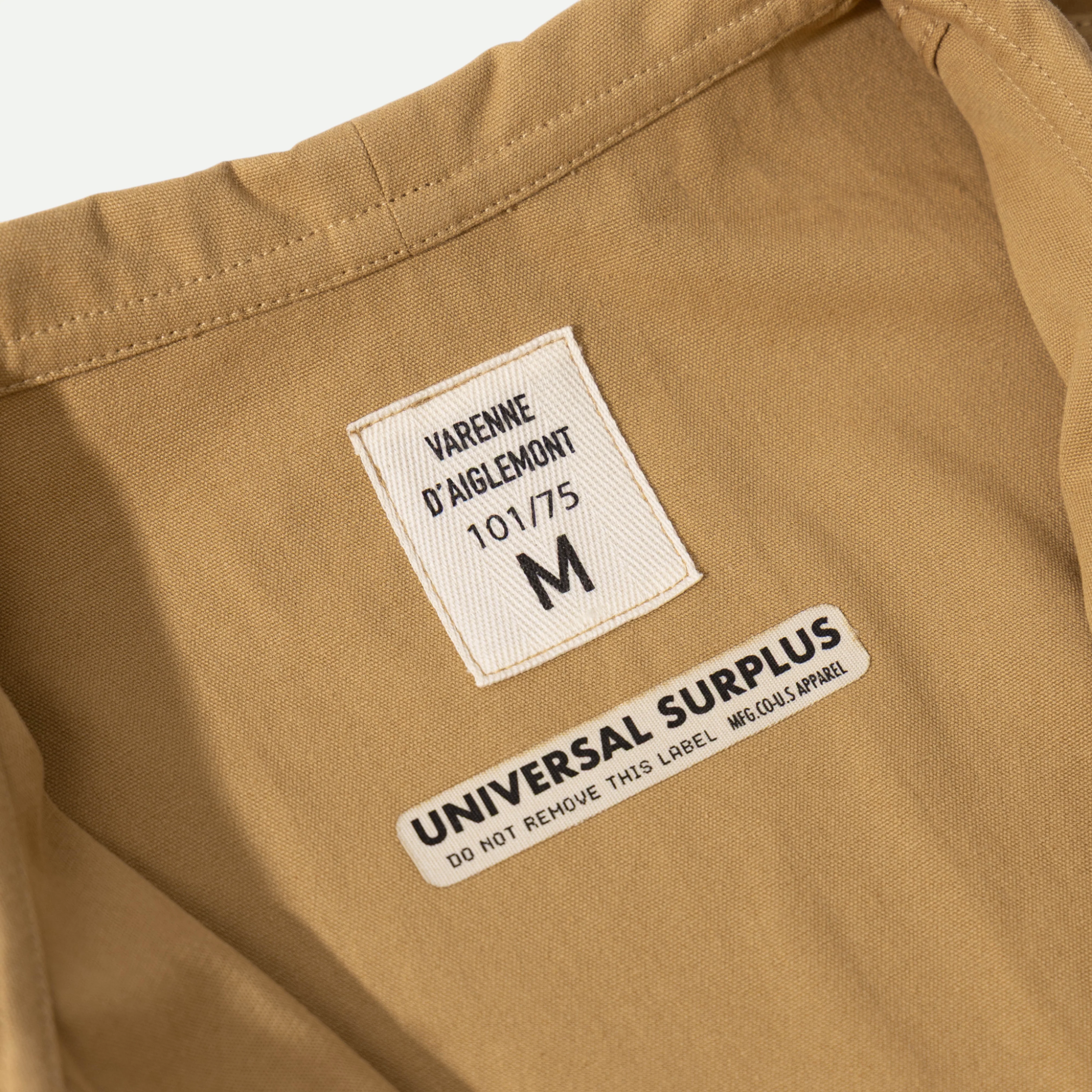UNIVERSAL FRENCH ARMY WORK JACKET - BRITISH KHAKI - Image 6
