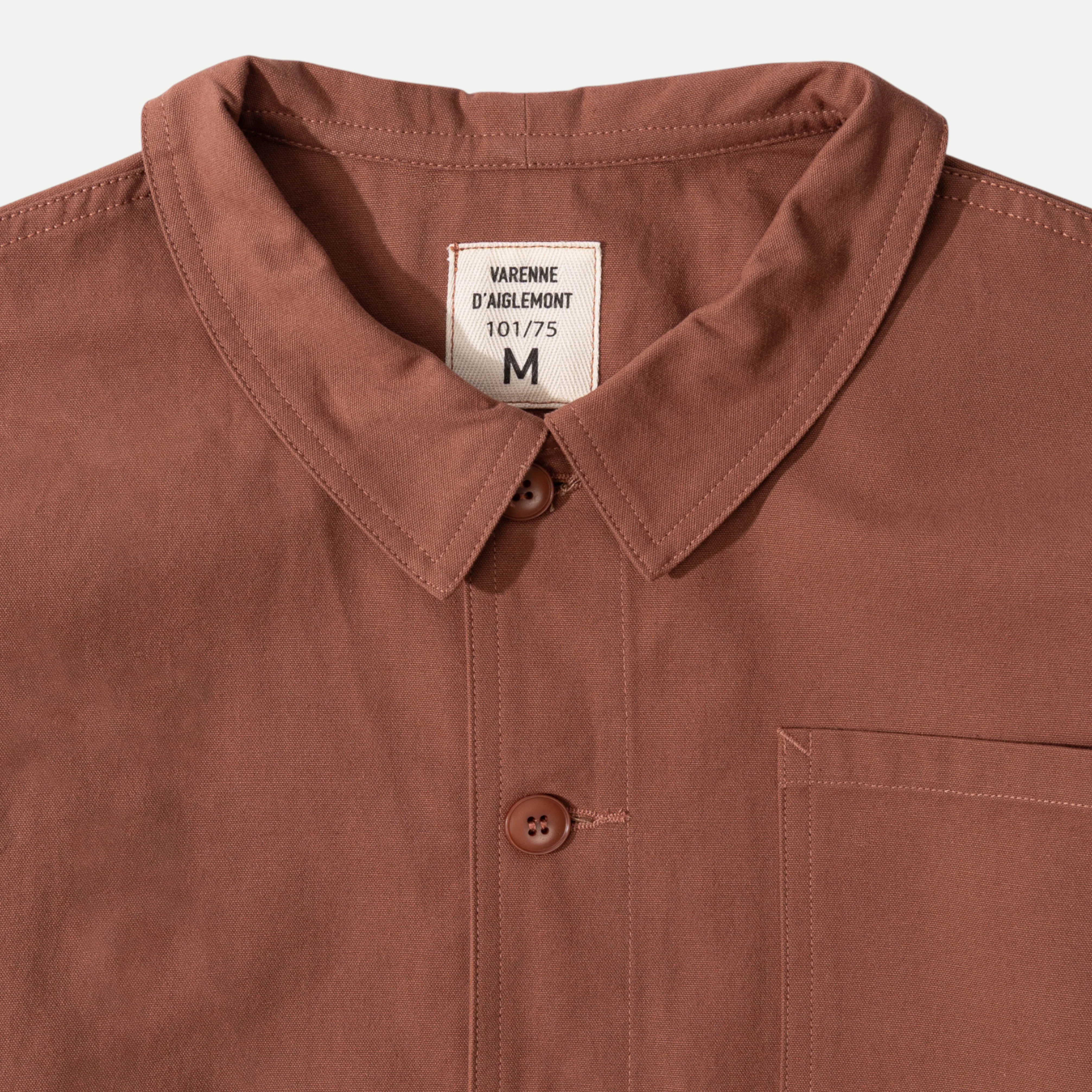 UNIVERSAL FRENCH ARMY WORK JACKET - RED - Image 5