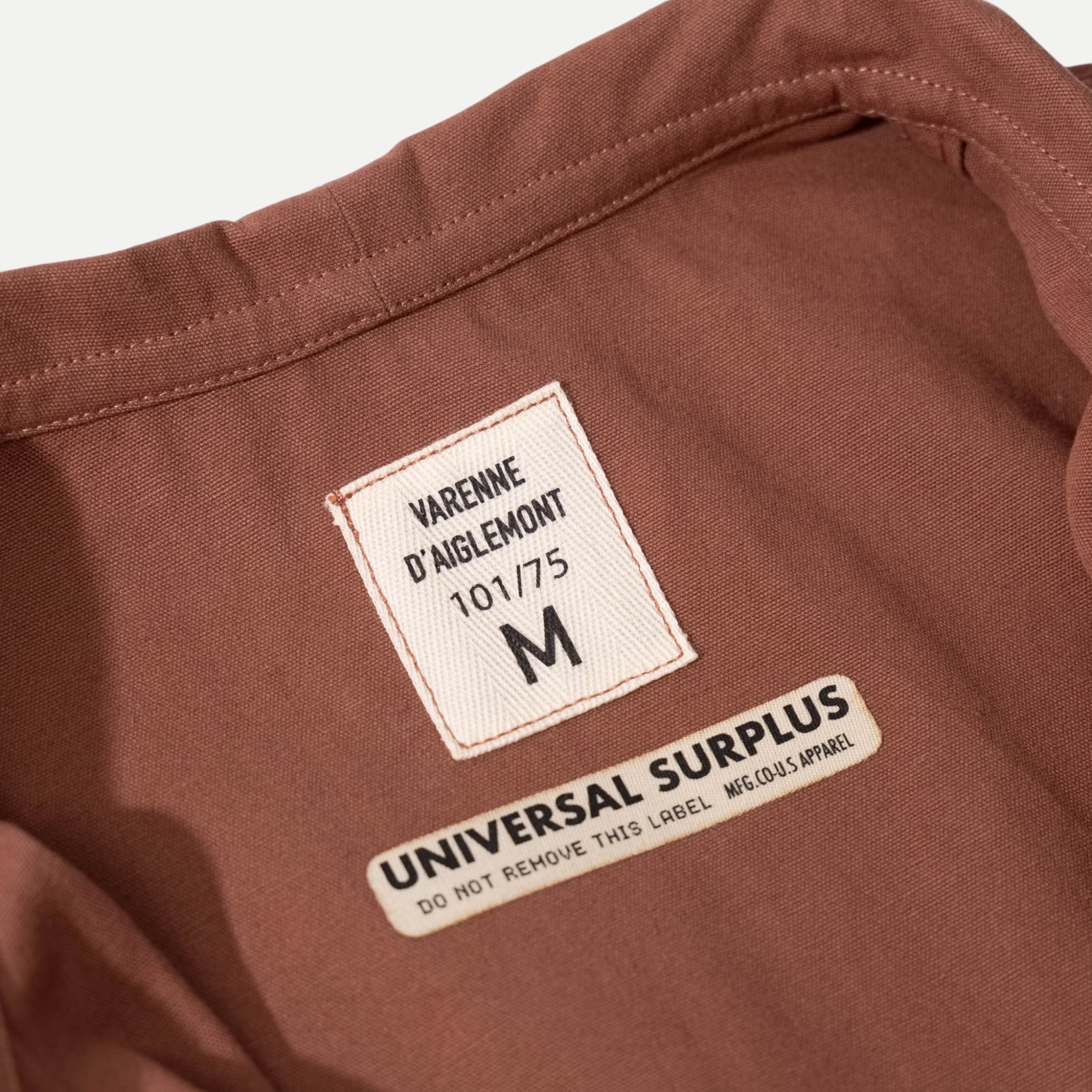 UNIVERSAL FRENCH ARMY WORK JACKET - RED - Image 6