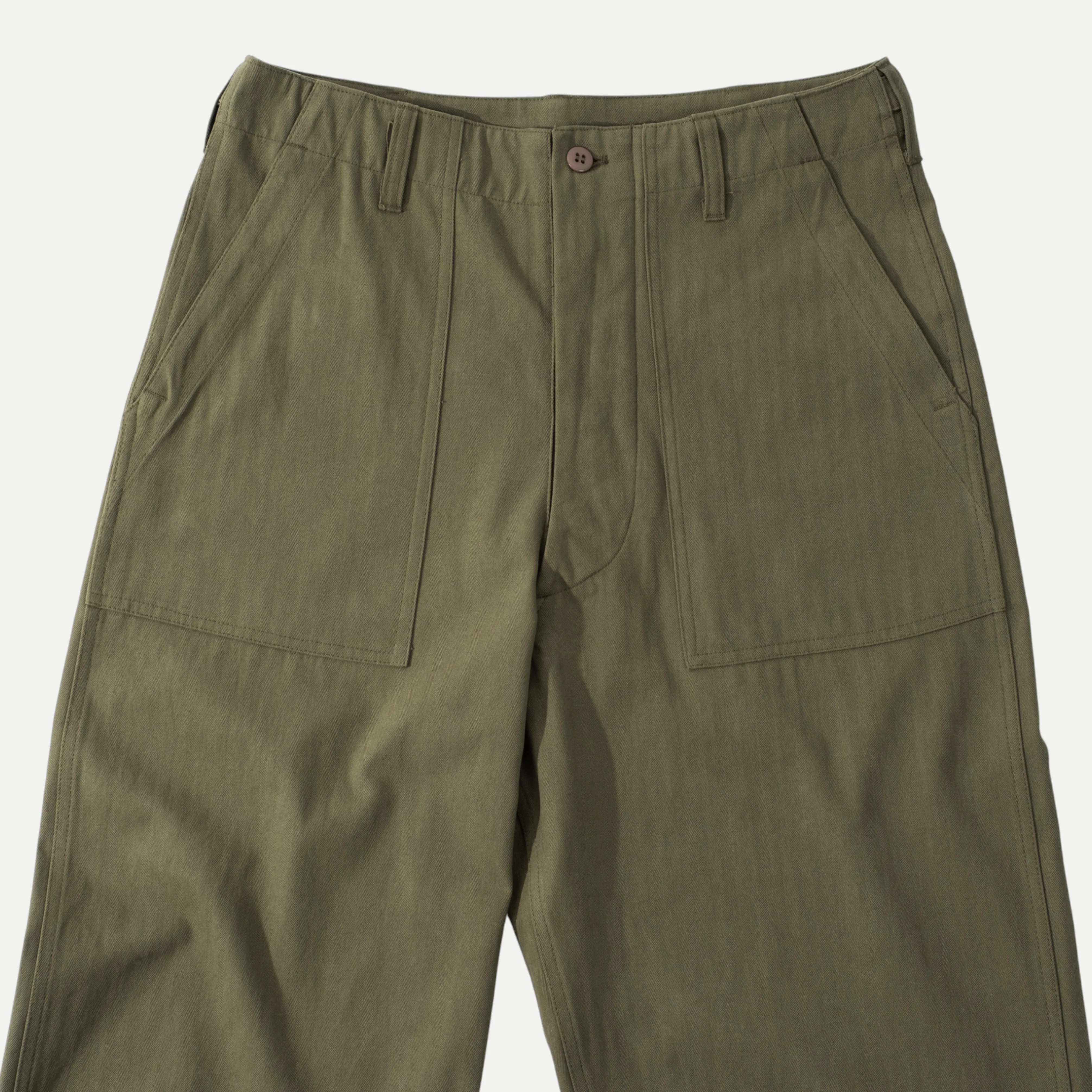 UNIVERSAL HBT FATIGUE PANTS - OLIVE GREEN - Image 5