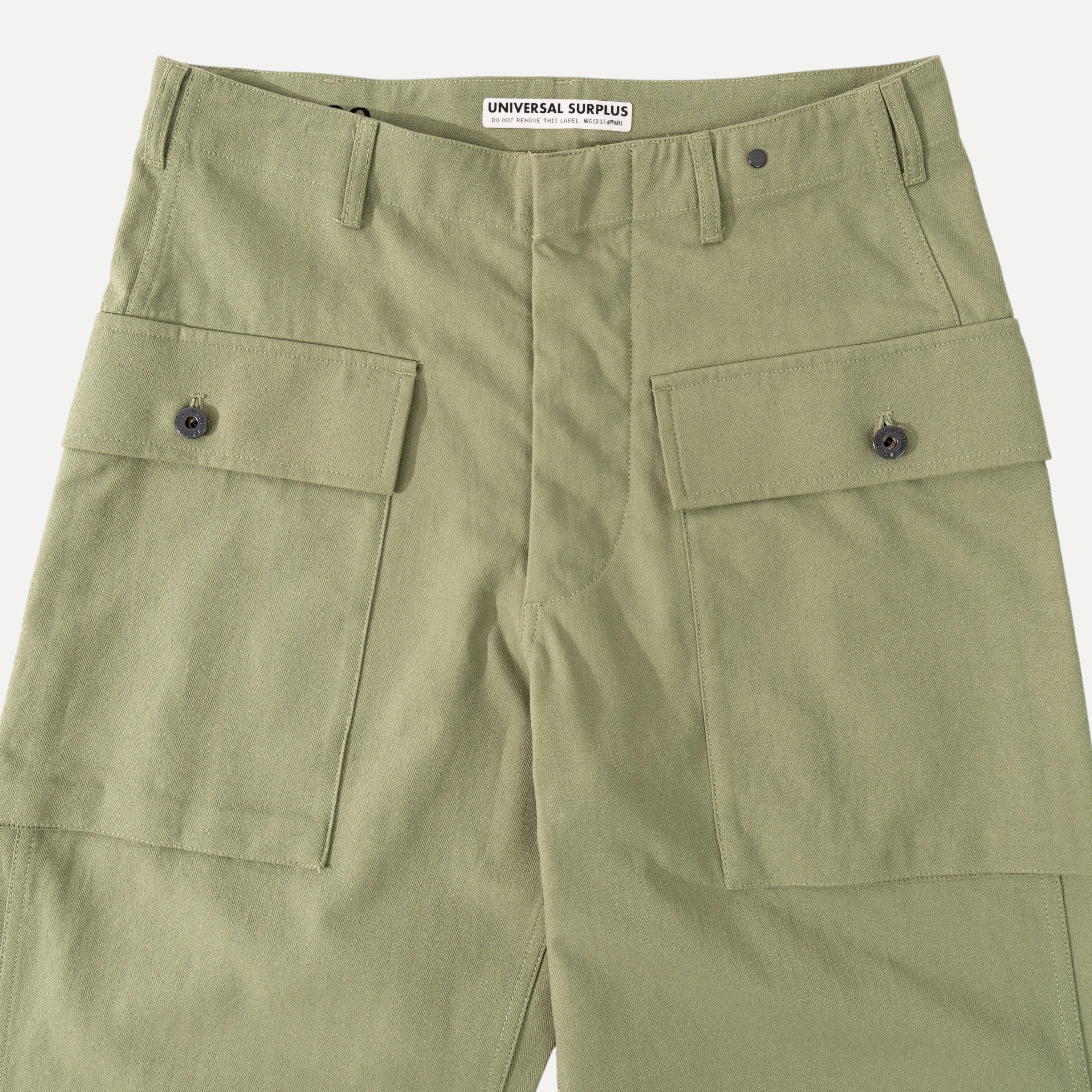 UNIVERSAL HBT P-43 CARGO PANTS - LIGHT GREEN - Image 5