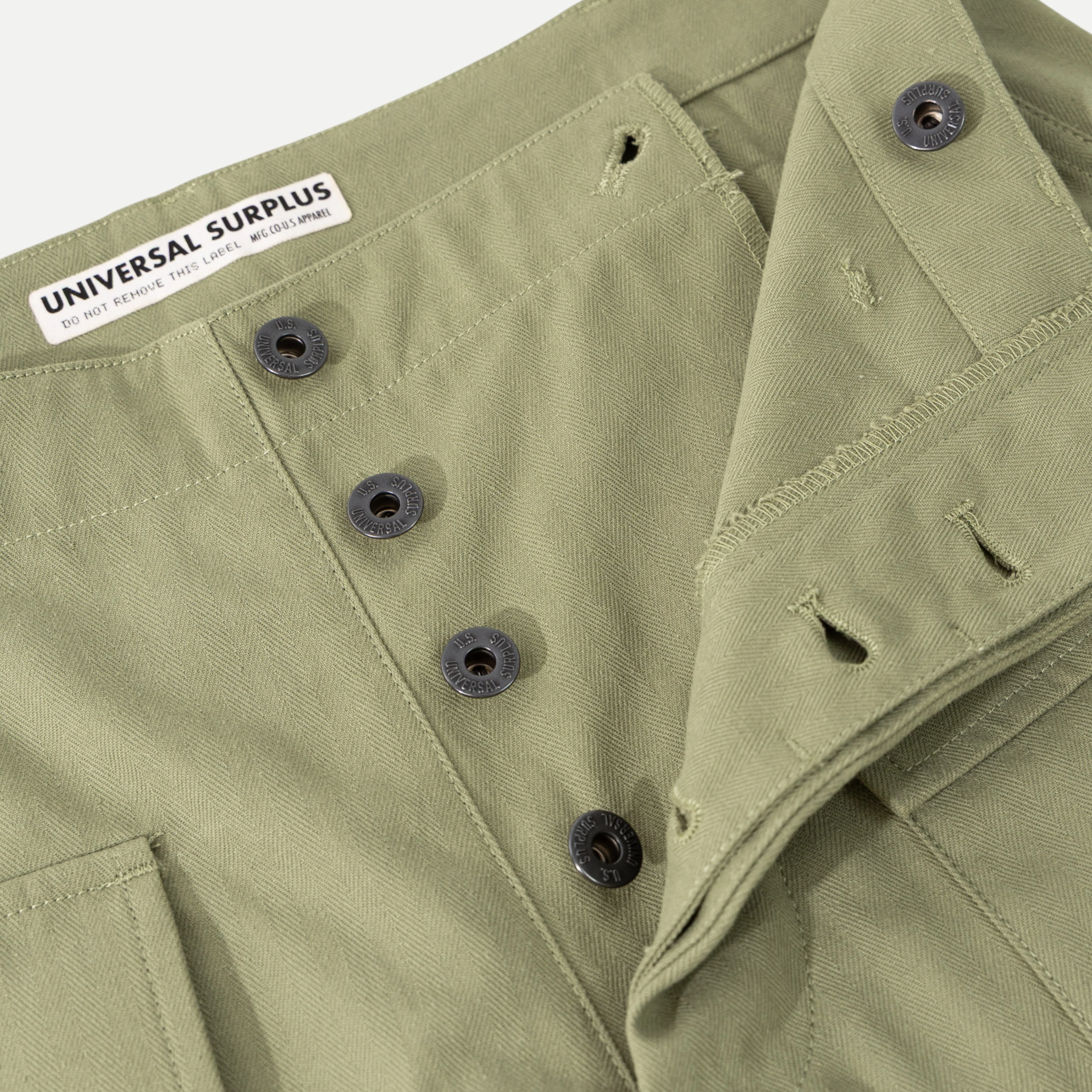UNIVERSAL HBT P-43 CARGO PANTS - LIGHT GREEN - Image 6