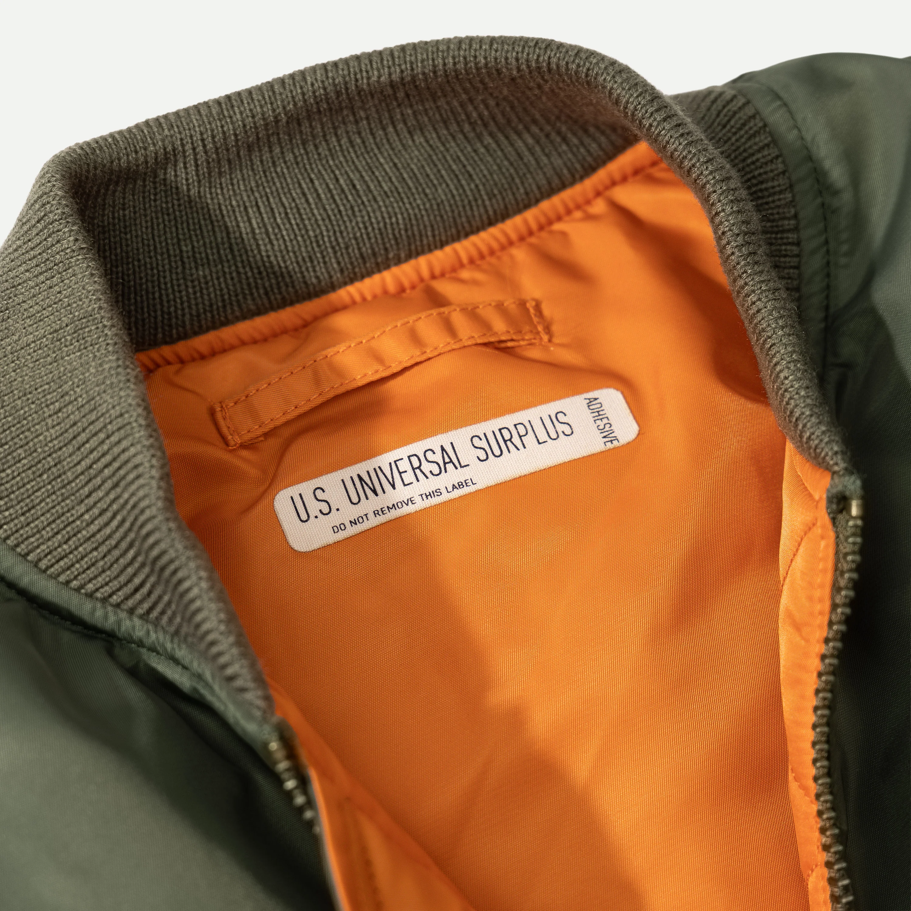 UNIVERSAL MA-1 BOMBER JACKET - GREEN - Image 6