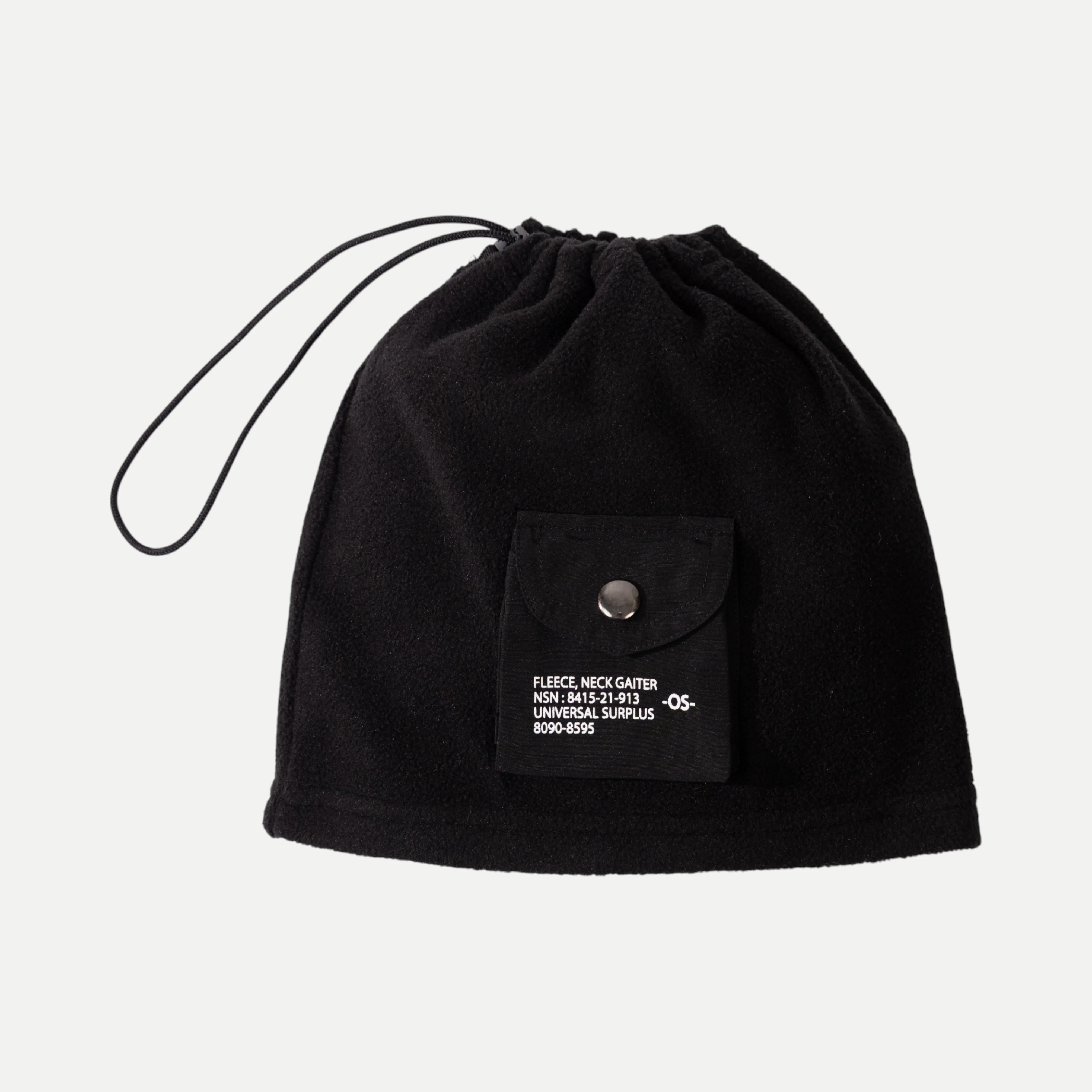 UNIVERSAL NECK GAITER - BLACK - Image 3