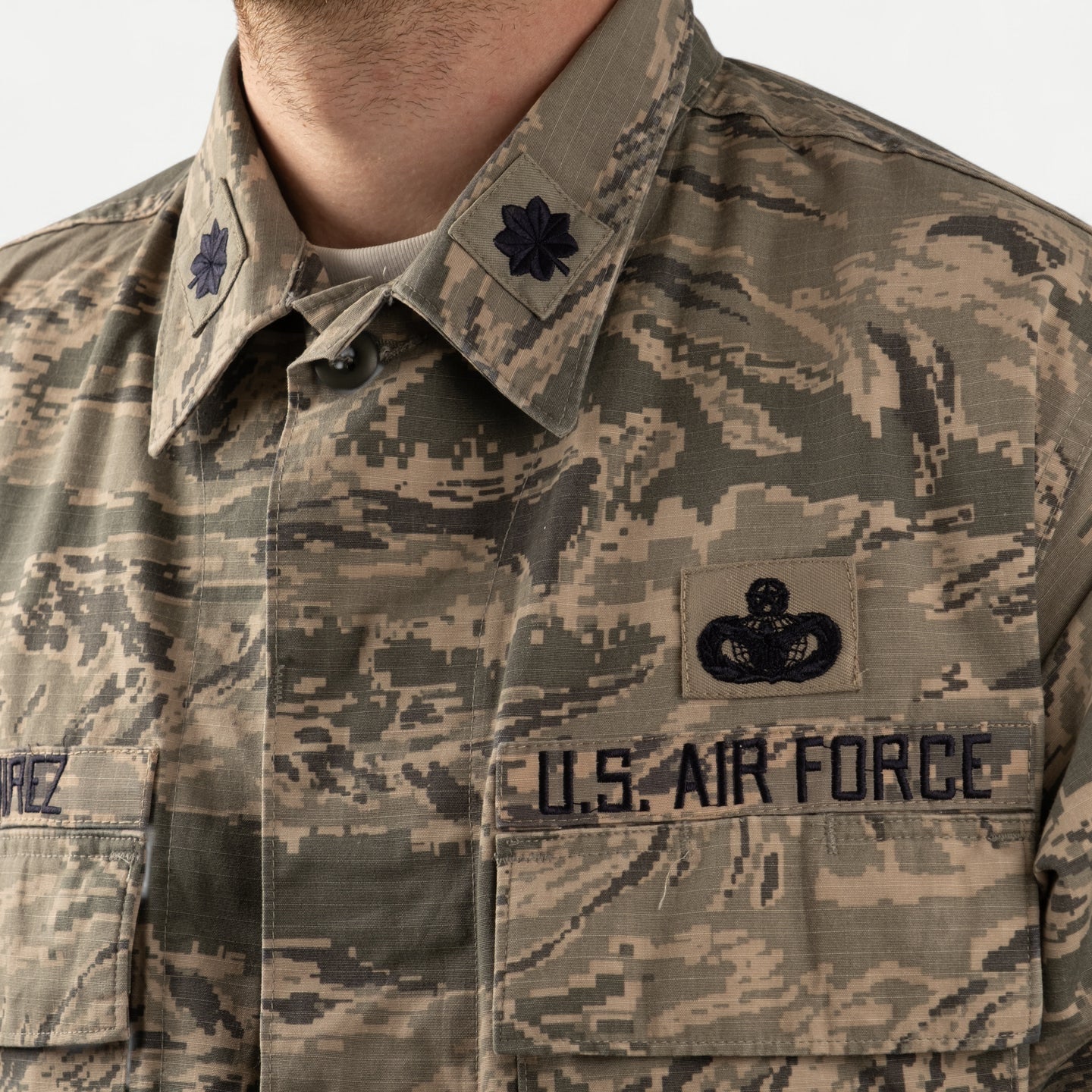 USAF RIPSTOP / CANVAS ABU DIGI CAMO JACKET - Image 3
