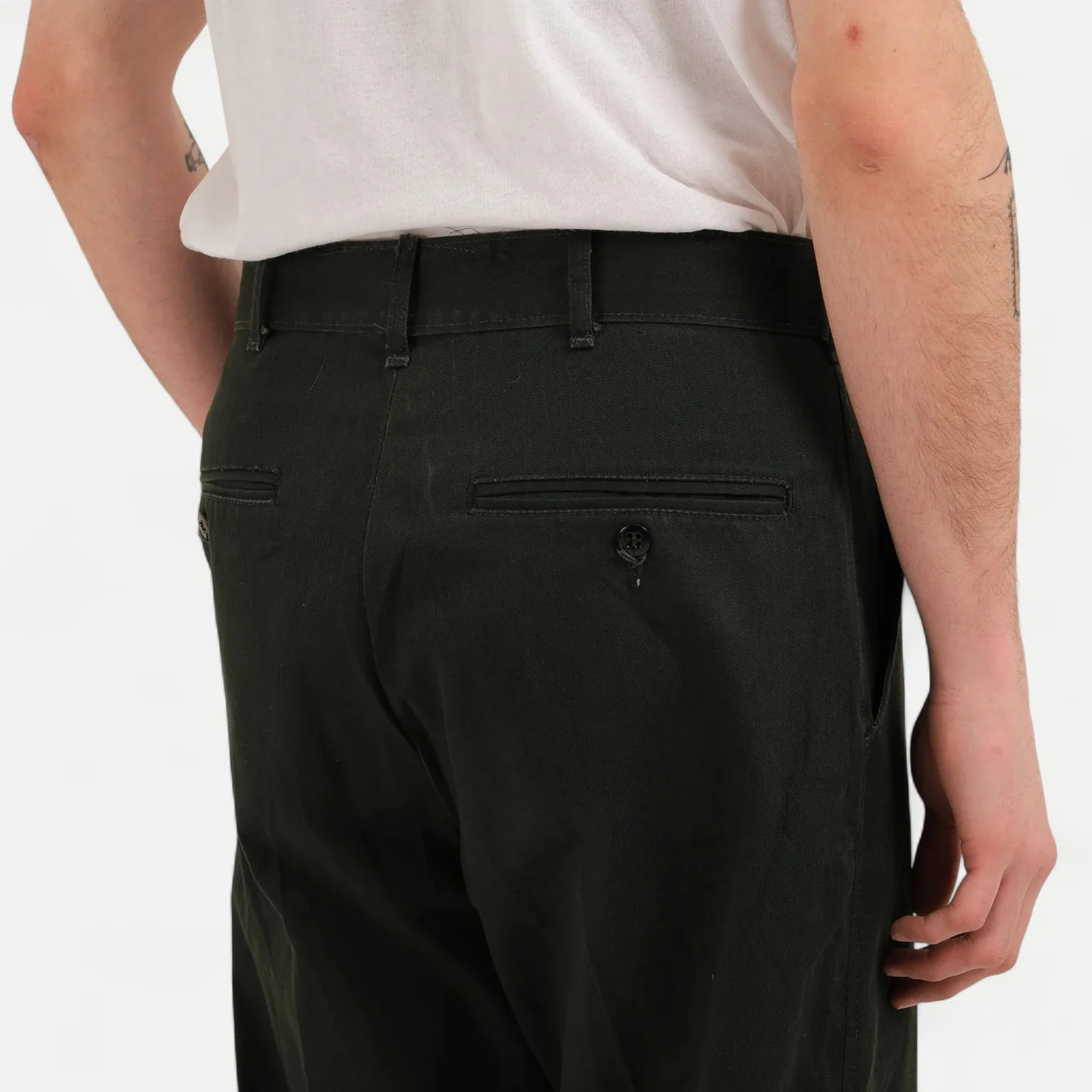 US ARMY FEDERAL PRISON WORK PANTS - Image 4