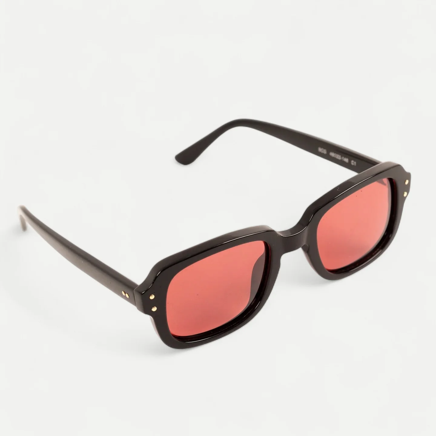USS ARMY VIETNAM BLACK SUNGLASSES - RED - Image 6